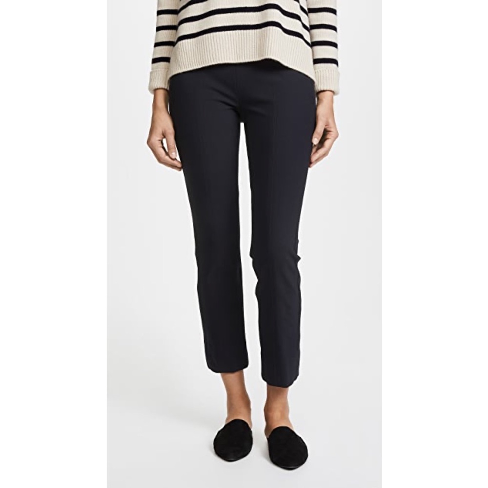 Vince Stitch Front Stretch Dress Pants in Navy